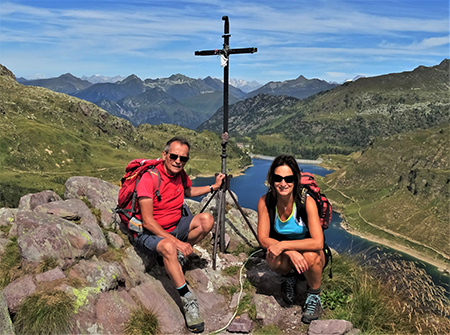 LAGHI GEMELLI, DELLA PAURA E DI VAL VEGIA, ad anello con Cima delle galline e di Mezzeno il 26 agosto 2020 - FOTOGALLERY